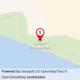 Gordon Richards Park on , Whitby Ontario - location map