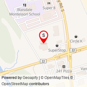 Nissan on Bayly Street, Ajax Ontario - location map