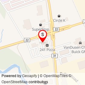 Money Mart on Bayly Street West, Ajax Ontario - location map