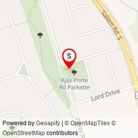 No Name Provided on Beer Crescent, Ajax Ontario - location map