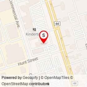The Laundry Place on Hunt Street, Ajax Ontario - location map