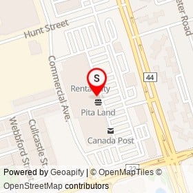 Kodak Lens on Commercial Avenue, Ajax Ontario - location map
