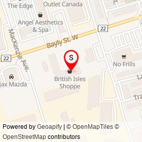 Good Pho You on Bayly Street West, Ajax Ontario - location map