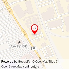 DeGroot Auto Service Ltd. on Westney Road South, Ajax Ontario - location map