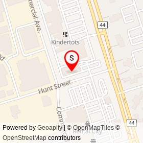 Gold Scissors on Hunt Street, Ajax Ontario - location map