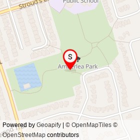 No Name Provided on Braeburn Crescent, Pickering Ontario - location map