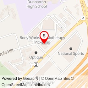 Second Cup on Steeple Hill, Pickering Ontario - location map