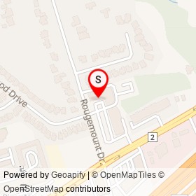Free Topping Pizza on Rougemount Drive, Pickering Ontario - location map
