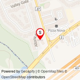 No Name Provided on Altona Road, Pickering Ontario - location map