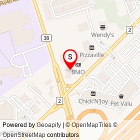 7-Eleven on Whites Road, Pickering Ontario - location map
