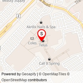 Freshly Squeezed on Kingston Road, Pickering Ontario - location map
