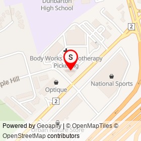 Booster Juice on Steeple Hill, Pickering Ontario - location map
