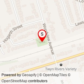 No Name Provided on Woodview Avenue, Pickering Ontario - location map