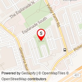 Meridian;Pickering Place Apartments on , Pickering Ontario - location map
