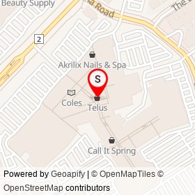 Telus on Kingston Road, Pickering Ontario - location map