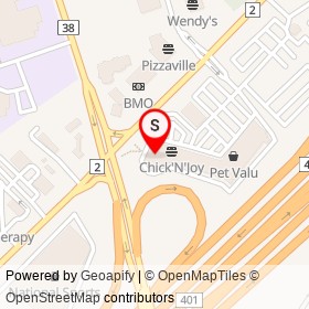 Super Panda on Kingston Road, Pickering Ontario - location map