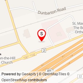 Formula Ford Lincoln on Kingston Road, Pickering Ontario - location map