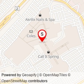 Foot Locker on Kingston Road, Pickering Ontario - location map
