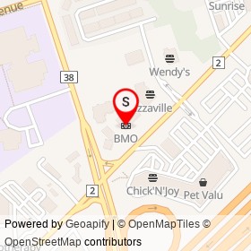 BMO on Kingston Road, Pickering Ontario - location map