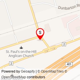 Fairport Convenience on Fairport Road, Pickering Ontario - location map