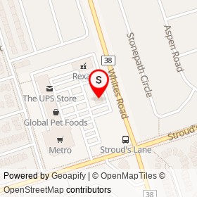 TD Canada Trust on Whites Road, Pickering Ontario - location map