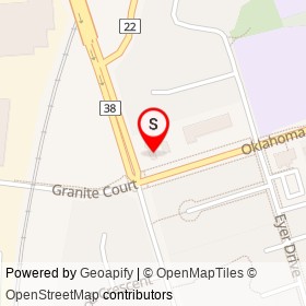 Petro-Canada on Oklahoma Drive, Pickering Ontario - location map