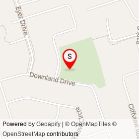 No Name Provided on Downland Drive, Pickering Ontario - location map