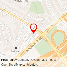 Circle K on Sheppard Avenue East, Toronto Ontario - location map