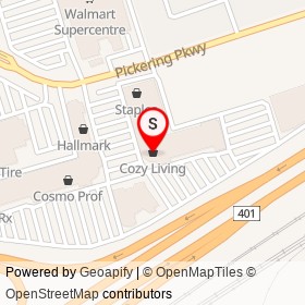 Cozy Living on Pickering Parkway, Pickering Ontario - location map