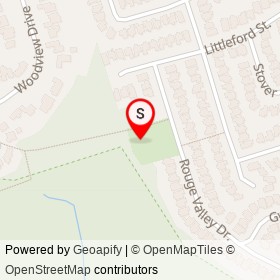 No Name Provided on Rouge Valley Drive, Pickering Ontario - location map