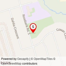 No Name Provided on Rosebank Road South, Pickering Ontario - location map