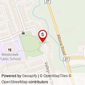 No Name Provided on Valleyview Drive, Pickering Ontario - location map