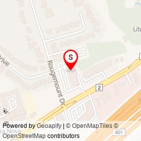 BBS Flooring on Kingston Road, Pickering Ontario - location map