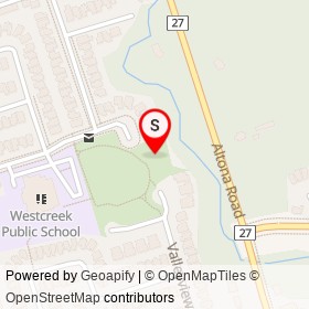 No Name Provided on Westcreek Drive, Pickering Ontario - location map