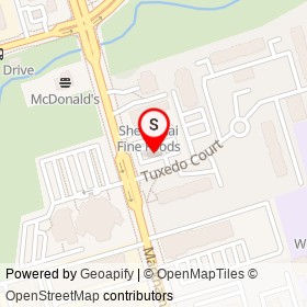 Tim Hortons on Tuxedo Court, Toronto Ontario - location map