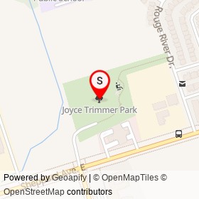 Joyce Trimmer Park on , Toronto Ontario - location map