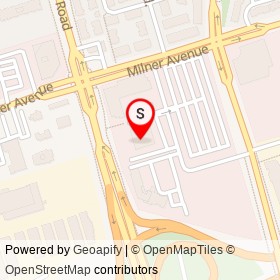 Golden Griddle on Milner Business Court, Toronto Ontario - location map