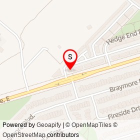 Pizza Pizza on Sheppard Avenue East, Toronto Ontario - location map