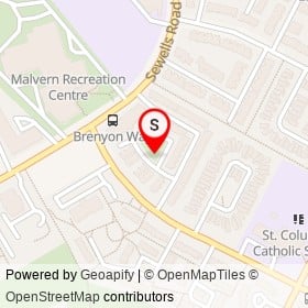 No Name Provided on Brenyon Way, Toronto Ontario - location map
