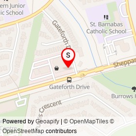 Sky Cleaaner on Sheppard Avenue East, Toronto Ontario - location map