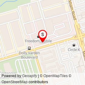 Coin Laundry on Ellesmere Road, Toronto Ontario - location map