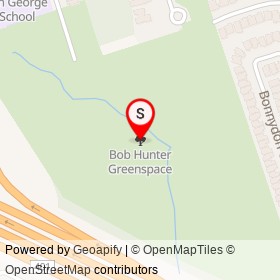Bob Hunter Greenspace on , Toronto Ontario - location map