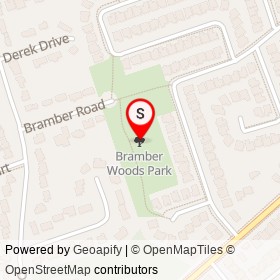 No Name Provided on Bramber Road, Toronto Ontario - location map