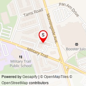 No Name Provided on Bonspiel Drive, Toronto Ontario - location map