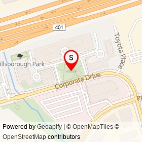 Lee Center Park on , Toronto Ontario - location map