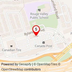 RBC on Rylander Boulevard, Toronto Ontario - location map