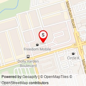 Beauty collection on Ellesmere Road, Toronto Ontario - location map