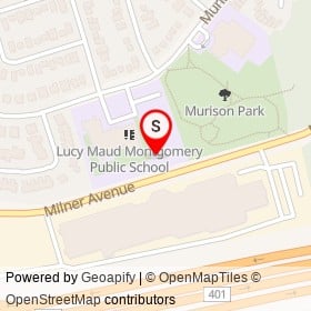 No Name Provided on Milner Avenue, Toronto Ontario - location map