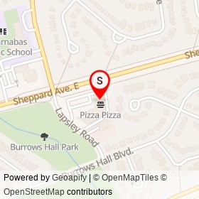 TD Canada Trust on Sheppard Avenue East, Toronto Ontario - location map