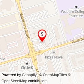 No Name Provided on Ellesmere Road, Toronto Ontario - location map